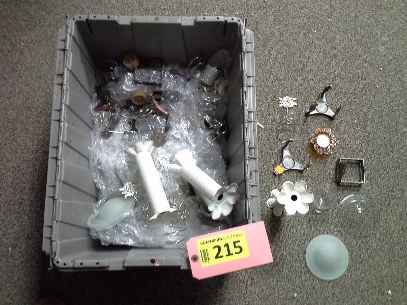 Lots of miscellaneous pewter, candleholders, other items