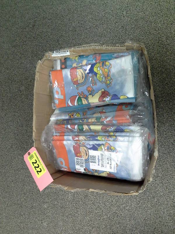 Large box of Rugrats table coverings