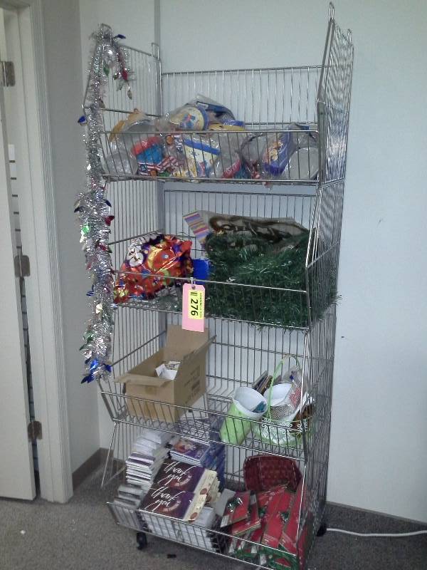 Miscellaneous lot, with cart