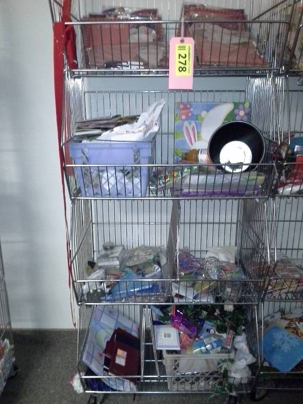 Miscellaneous lot, with cart