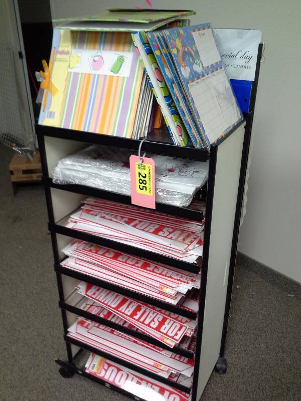 Yard signsscrapbookingshelving