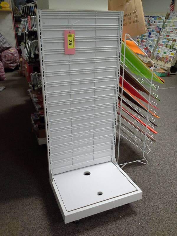 End Cap Display Shelving