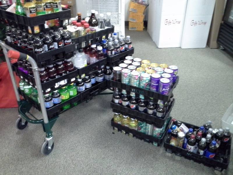 Inventory of beverages