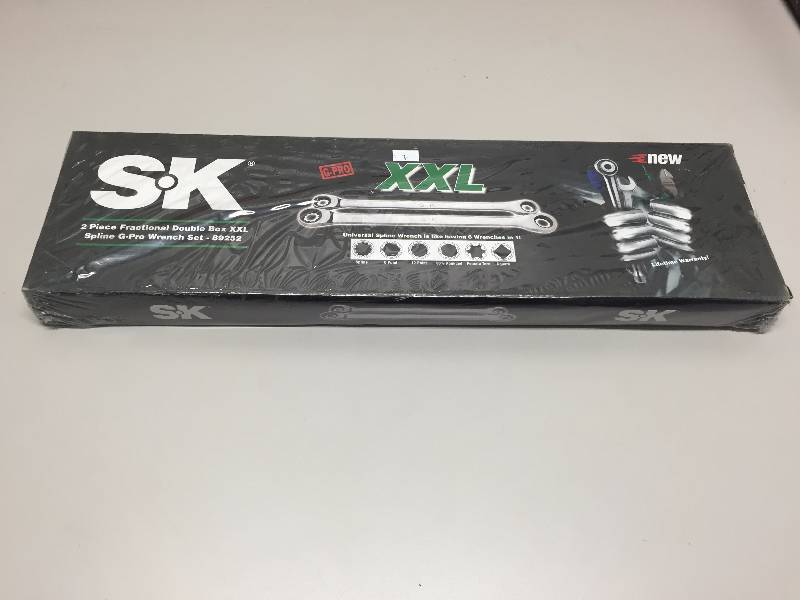 S-K 2PC SPLINE G-PRO WRENCH SET