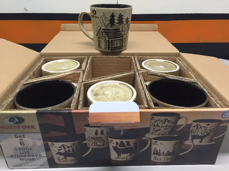 MOSSY OAK MUG SET 6PC