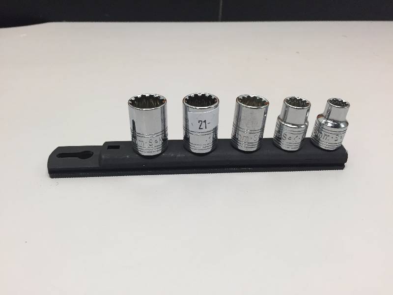 S-K 5PC 38 DRIVE METRIC SOCKET SET