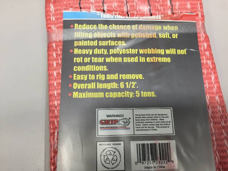 HEAVY DUTY LIFTING STRAP