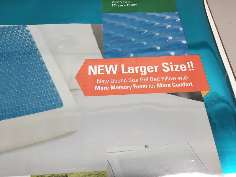 QUEEN BED MEMORY FOAM PILLOW