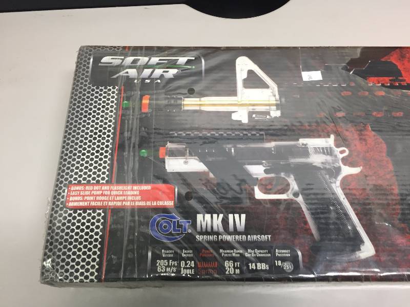 COLT AIR SOFT RIFLE AND PISTOL