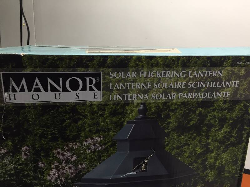 SOLAR MANOR LANTERN