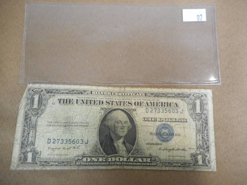 1935-G One Dollar Silver Certificat...