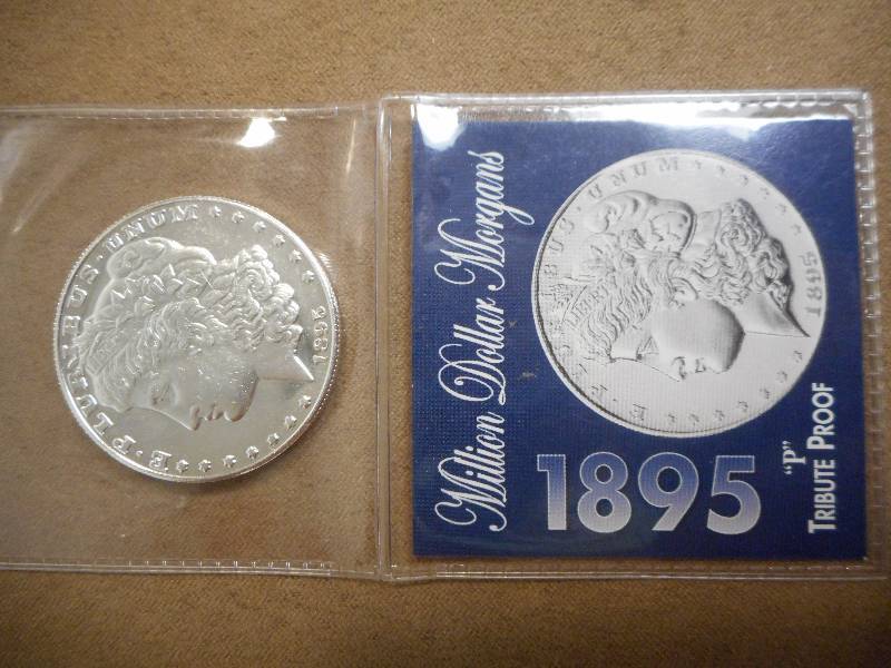 1885 Morgan Dollar Tribute Proof ...