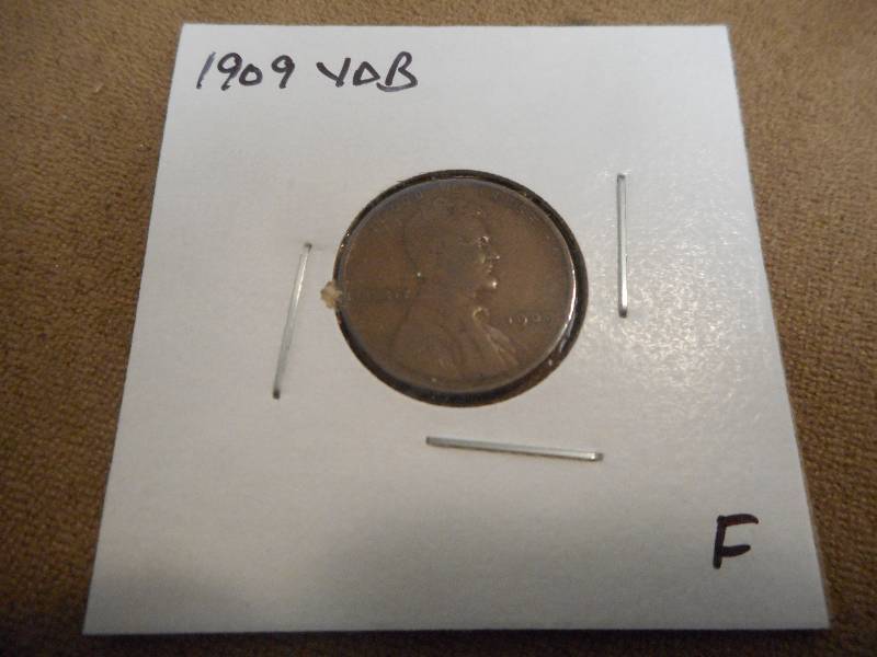 1909 VDB Lincoln Wheat Cent, Fine G...