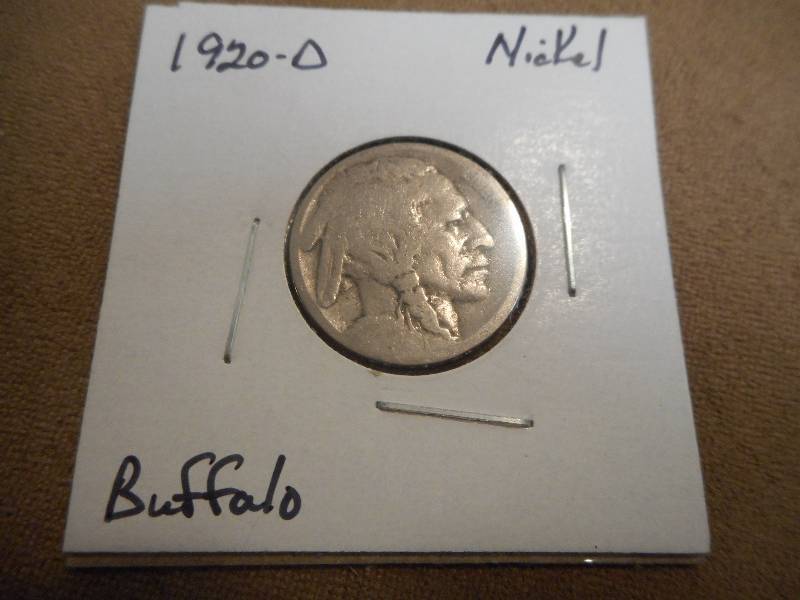 1920-D Buffalo Nickel, Circulated ...