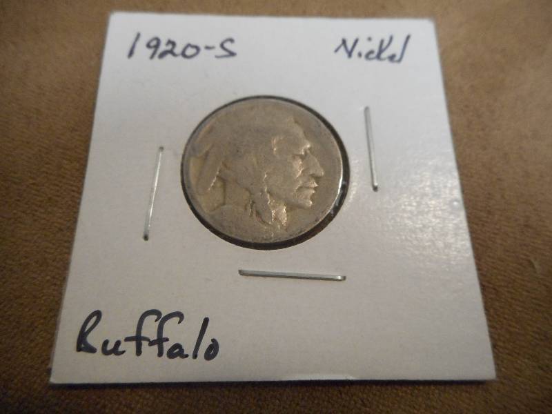 1920-S Buffalo Nickel, Circulated ...