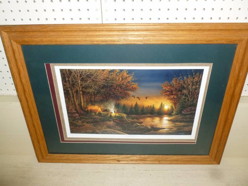 lot 3 image: Terry Redlin Print