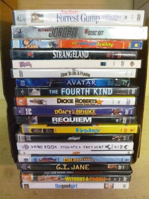 lot 40 image: DVD Movies