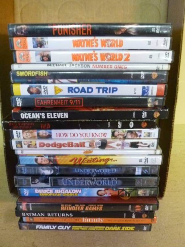 lot 43 image: DVD Movies