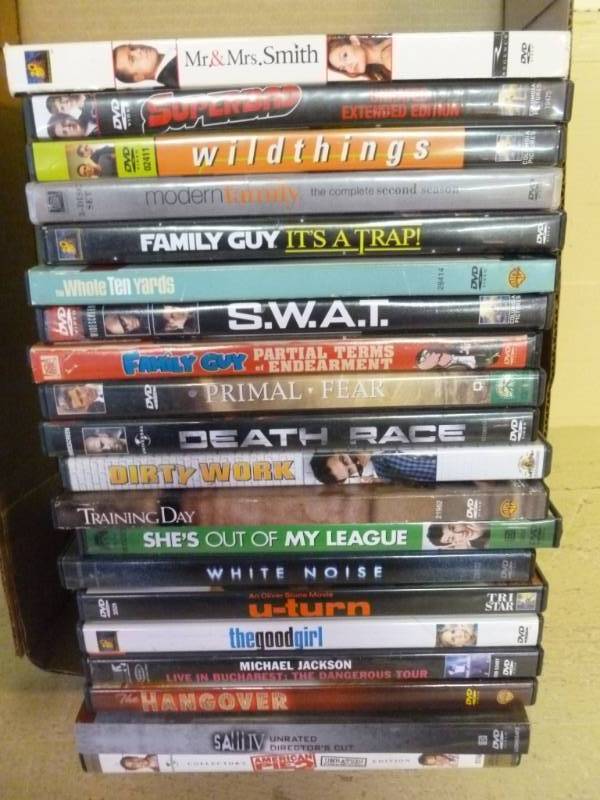 lot 44 image: DVD Movies