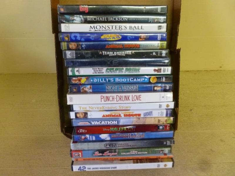 lot 160 image: DVD Movies