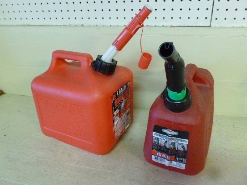 lot 202 image: Gas Cans