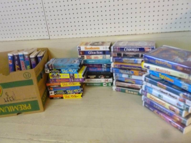 lot 232 image: VCR Movies