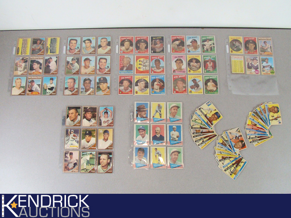 90 1950s - 60s Topps and Fleer Baseball Cards