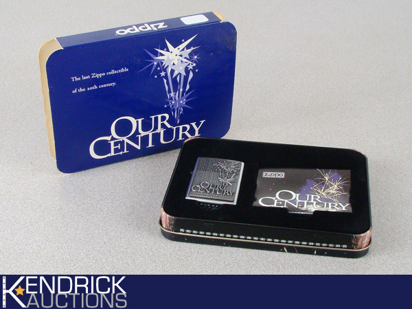 New MINT in Box Zippo Our Century Collectible Lighter