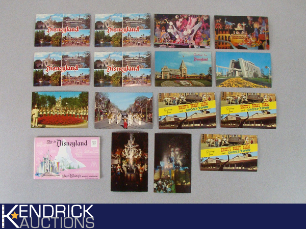 Lot of Vintage Disneyland Postcards
