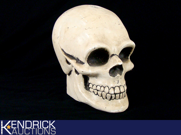 Vintage Life Sized Skeleton Sculpture