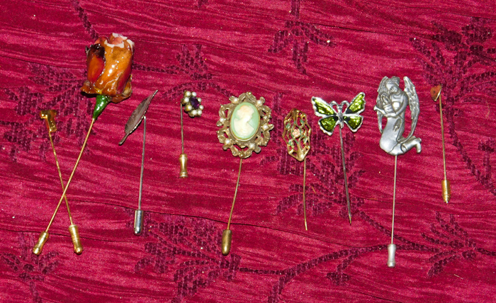 lot 50 image: collection of pins hat pins