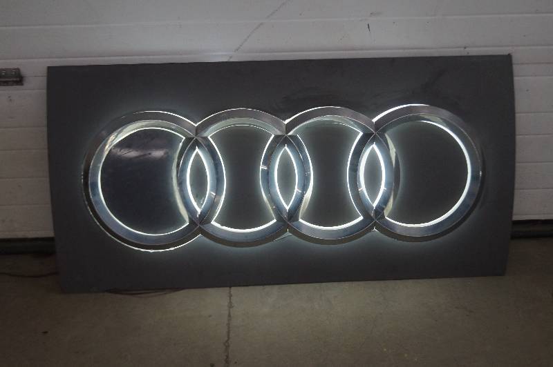 Audi Lighted Sign