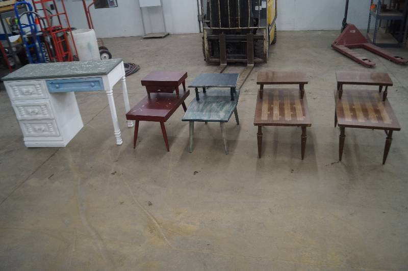 Desk and Tables