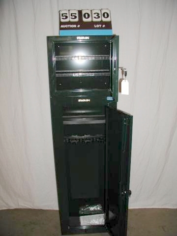 Steel Security 8 Gun Cabinet & Top Ammo Cabinet