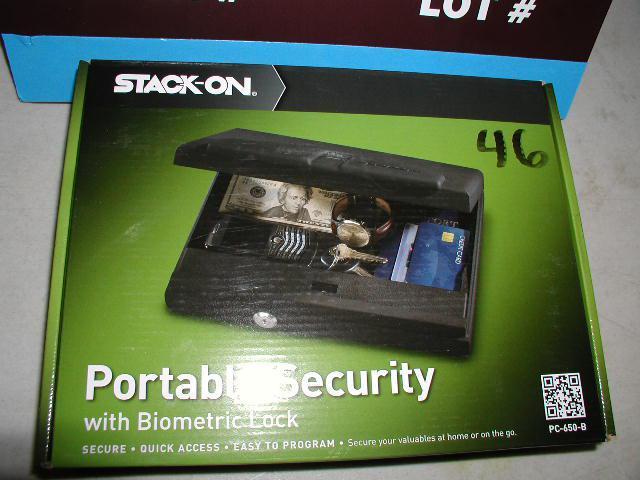 Portable Locking Case with Biometric Lock