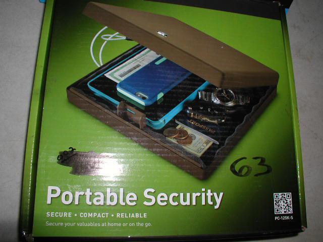 Portable Security Case with Key