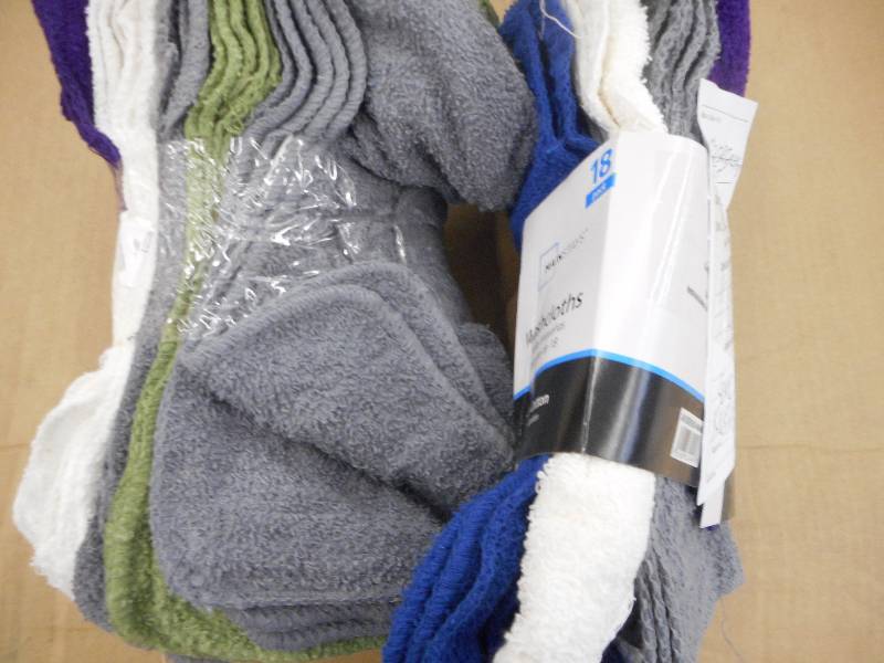 2 PACKS OF WASH RAGS