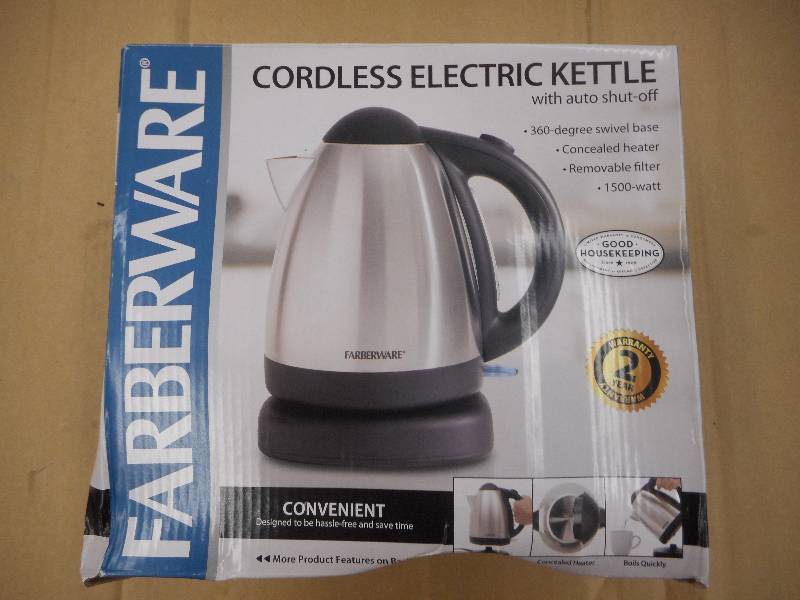 FABERWARE CORDLESS ELECTRIC KETTLE