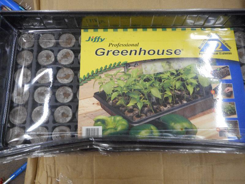 (5) Self Watering Greenhouse - 34 Count Each Tray
