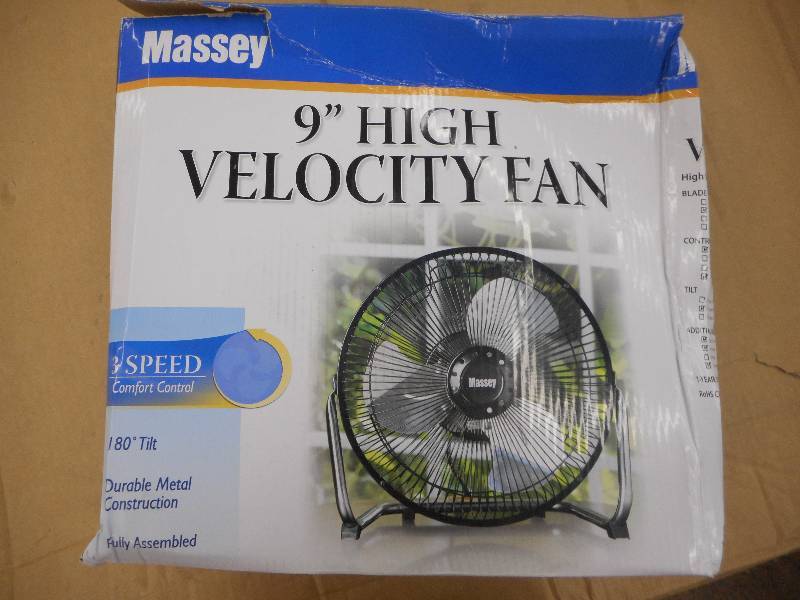 MASSAY 9 INCH HIGH VELOCITY FAN