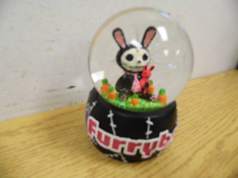 Furrybones Snow Globe
