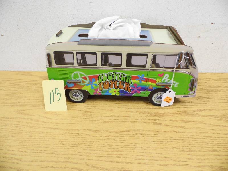 Flower Power Tissue Box