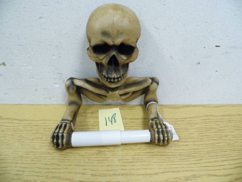 Skeleton Toilet Paper Holder