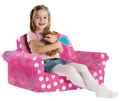 Disney Minnie Mouse Bow-Tique Kids� Flip-Out Sofa