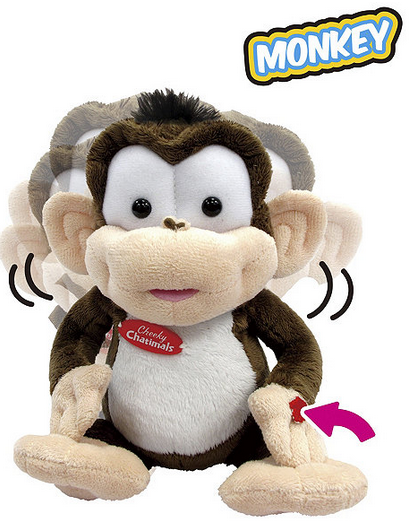Cheeky Chatimals Interactive Pets - Monkey