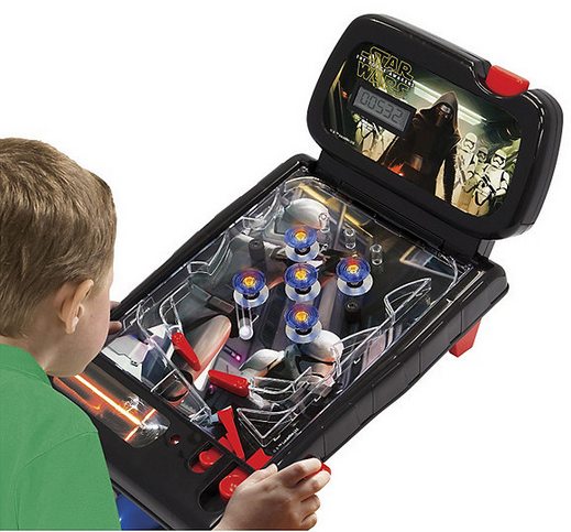 Moose Mountain Star Wars The Force Awakens Tabletop Electronic Pinball Game