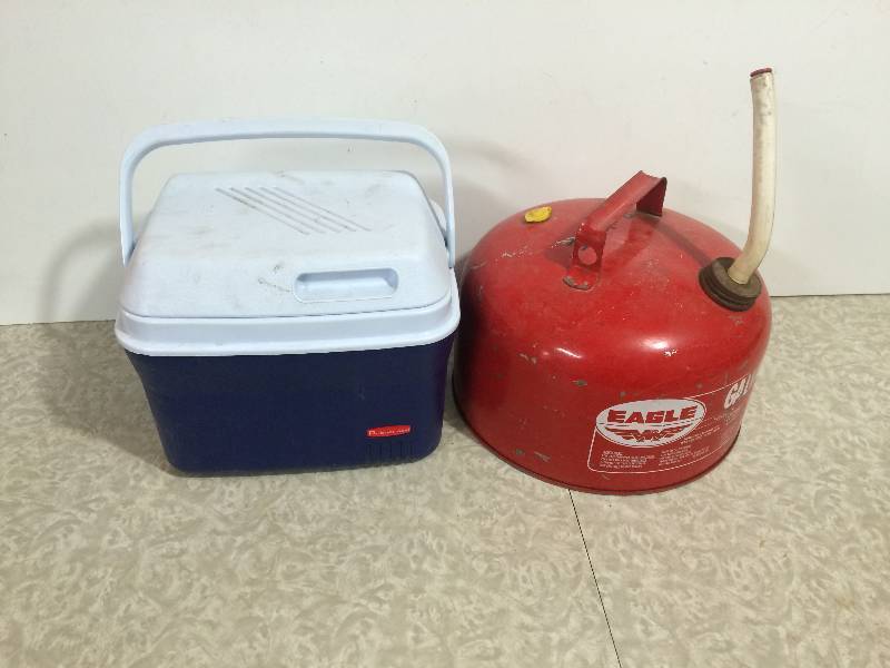 Gas Can and Cooler
