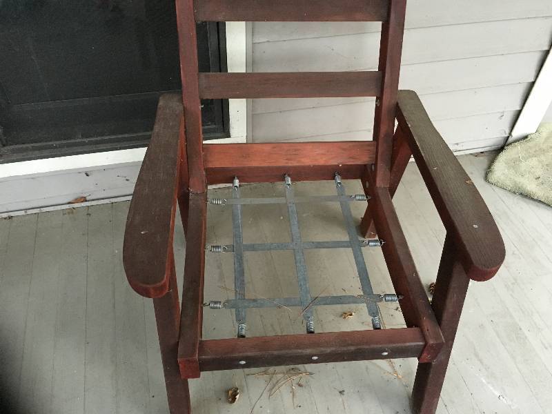 Wooden Patio Chair