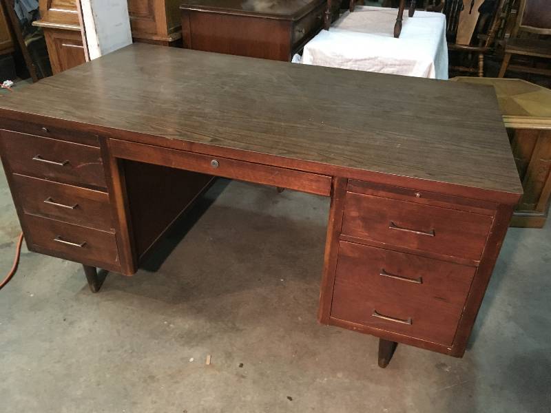 Large Wooden Desk