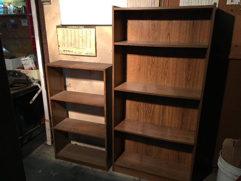 Two Shelving Units